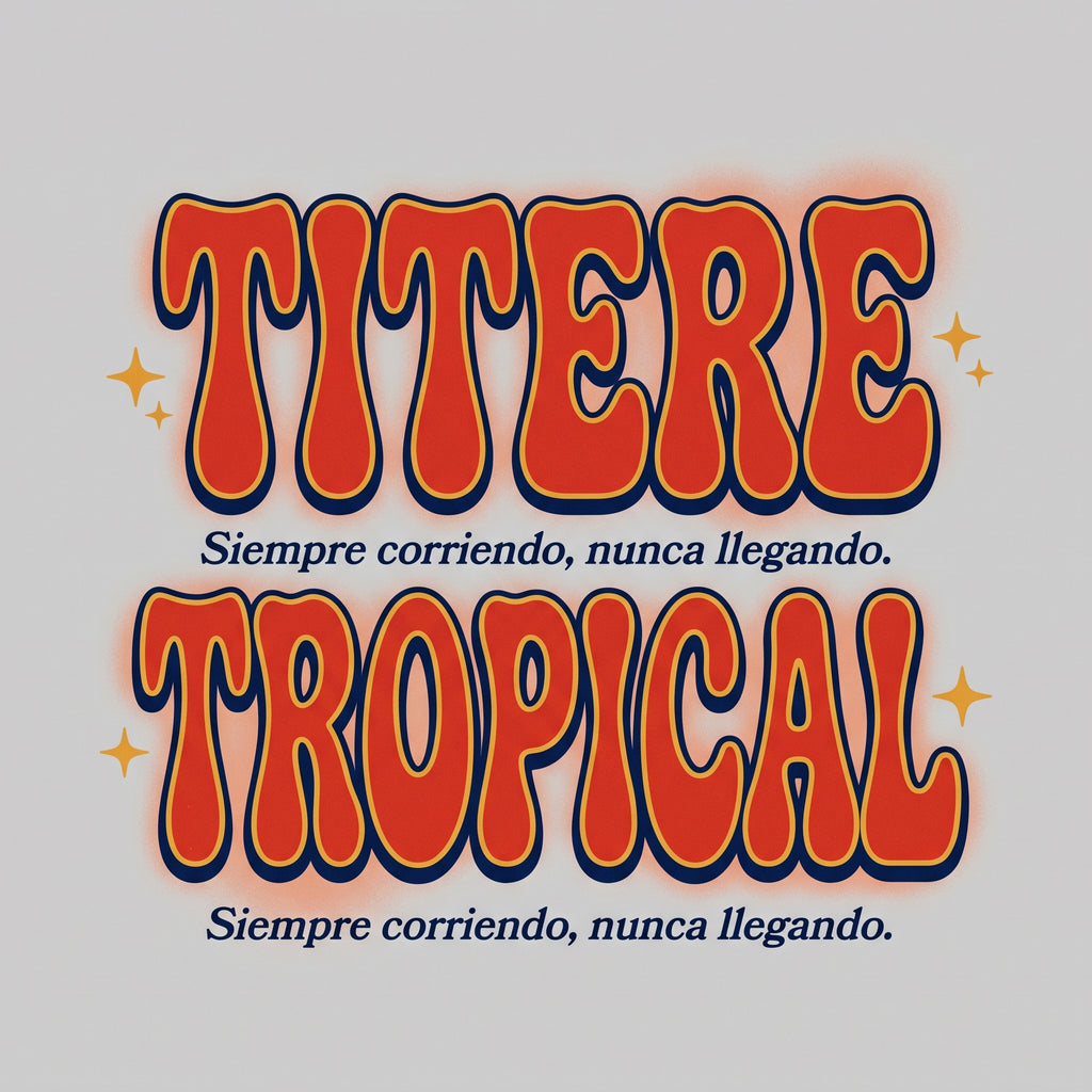 TITERE TROPICAL — design graphic