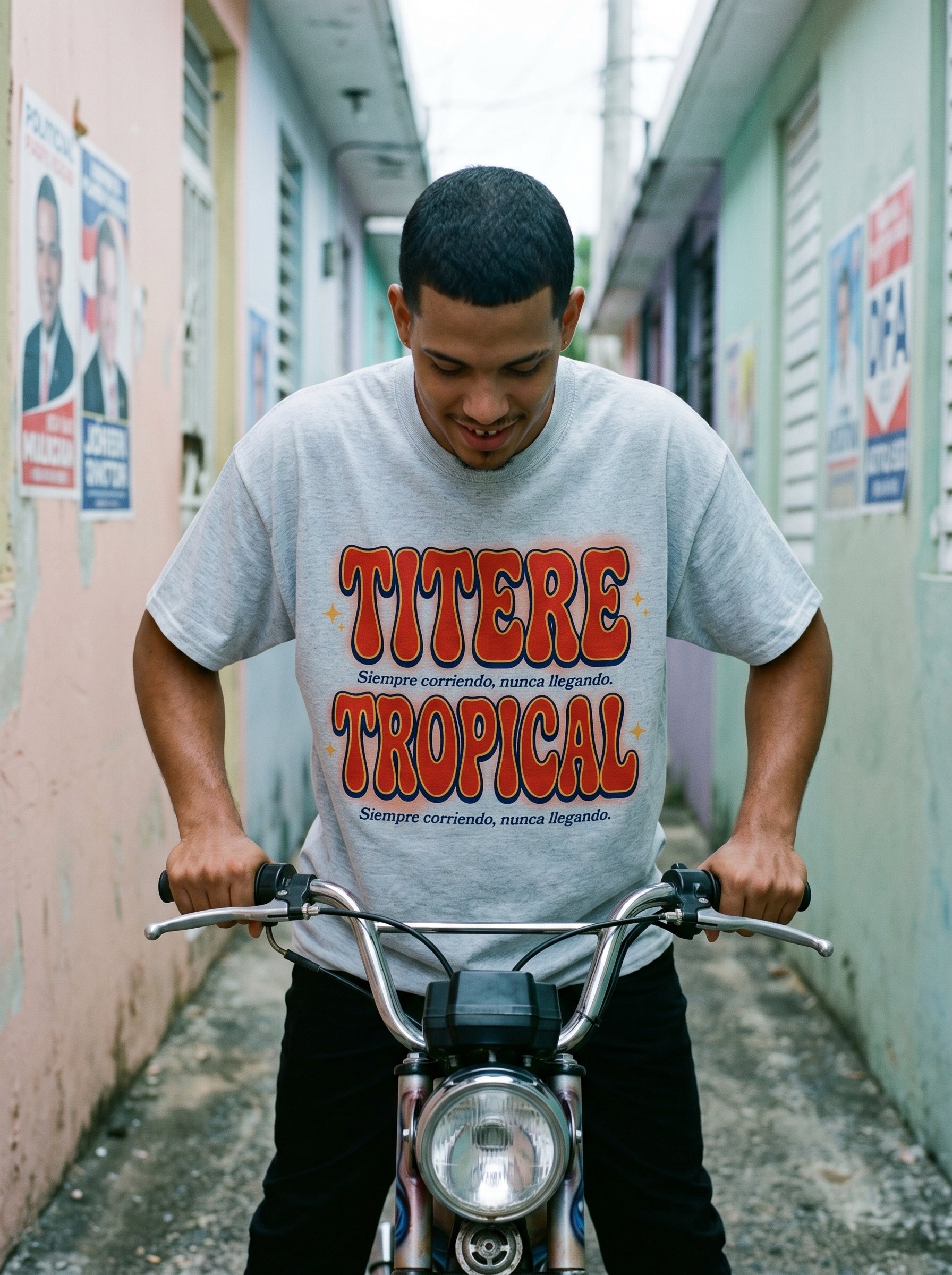 TITERE TROPICAL — model mockup