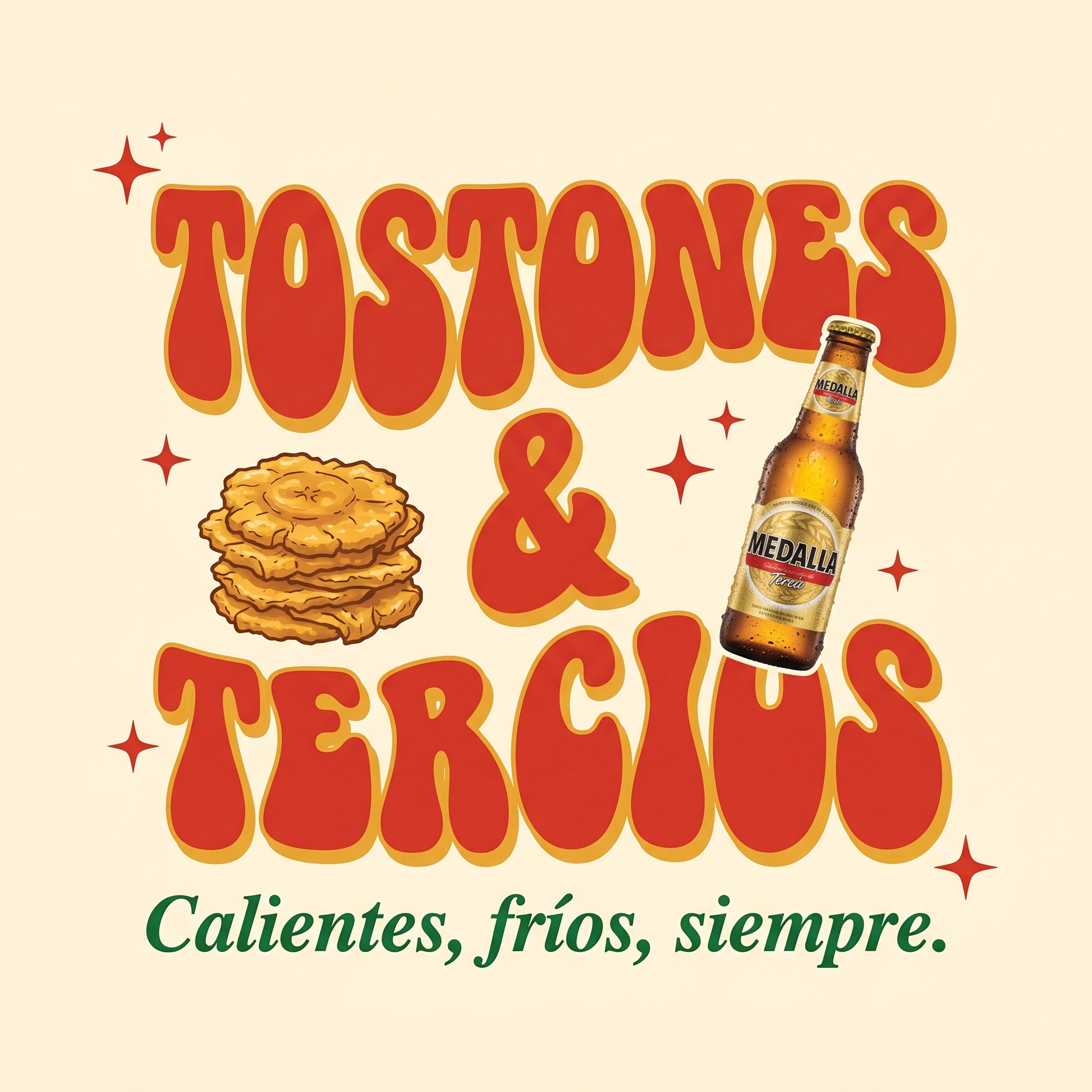 TOSTONES & TERCIOS — print