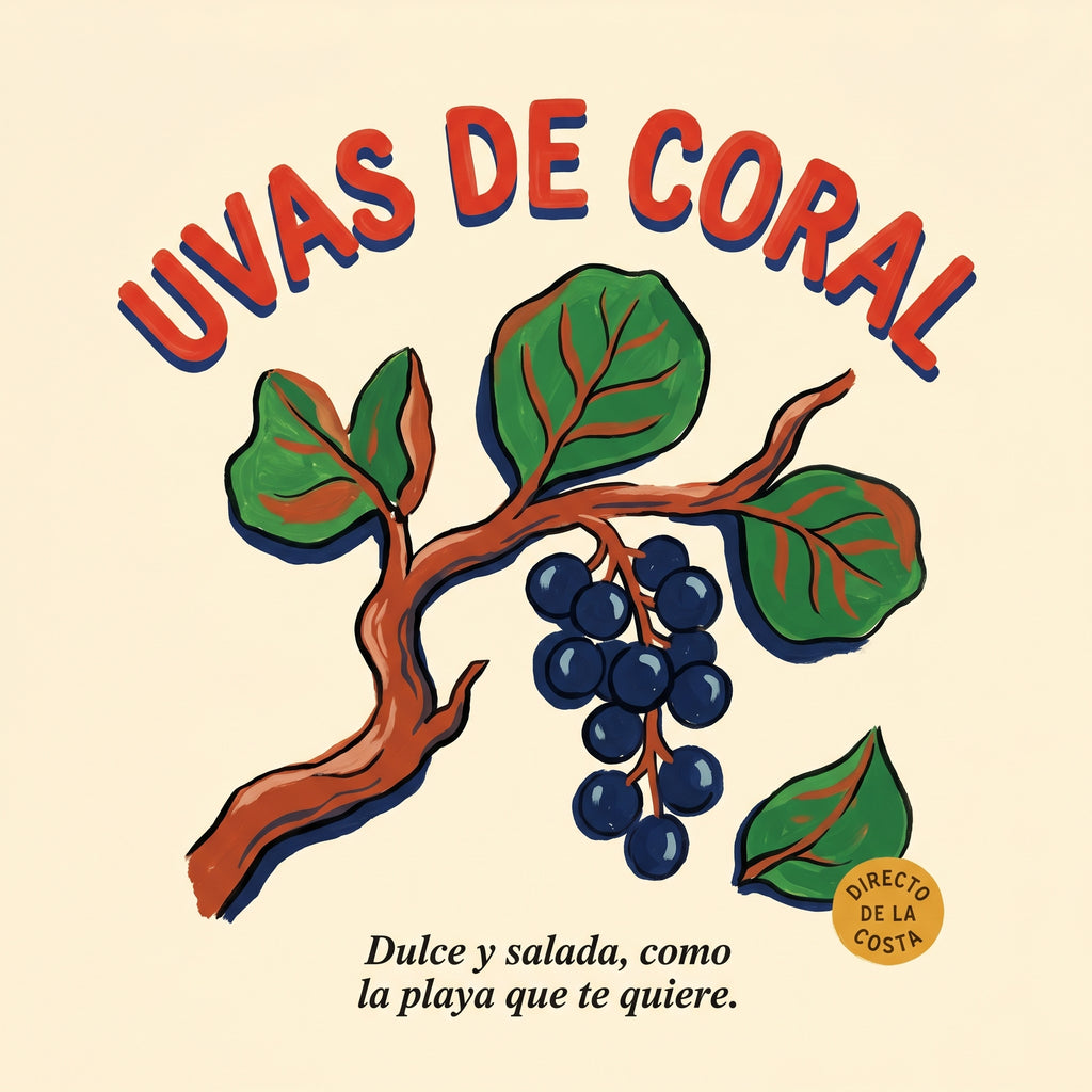 UVAS DE CORAL — design graphic