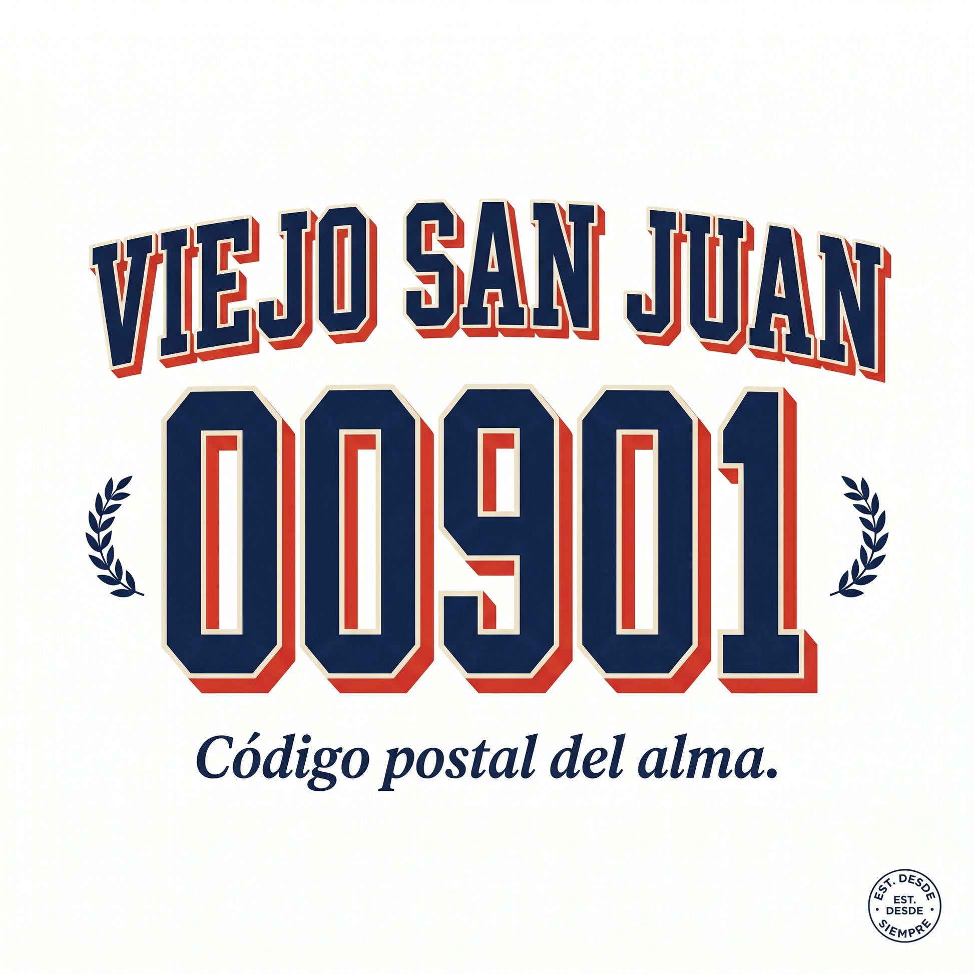 VIEJO SAN JUAN 00901 — design graphic