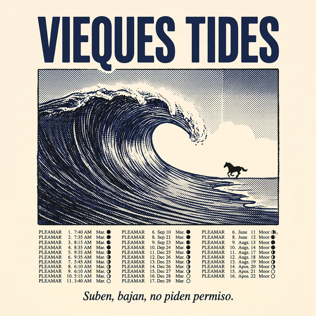 VIEQUES TIDES — design