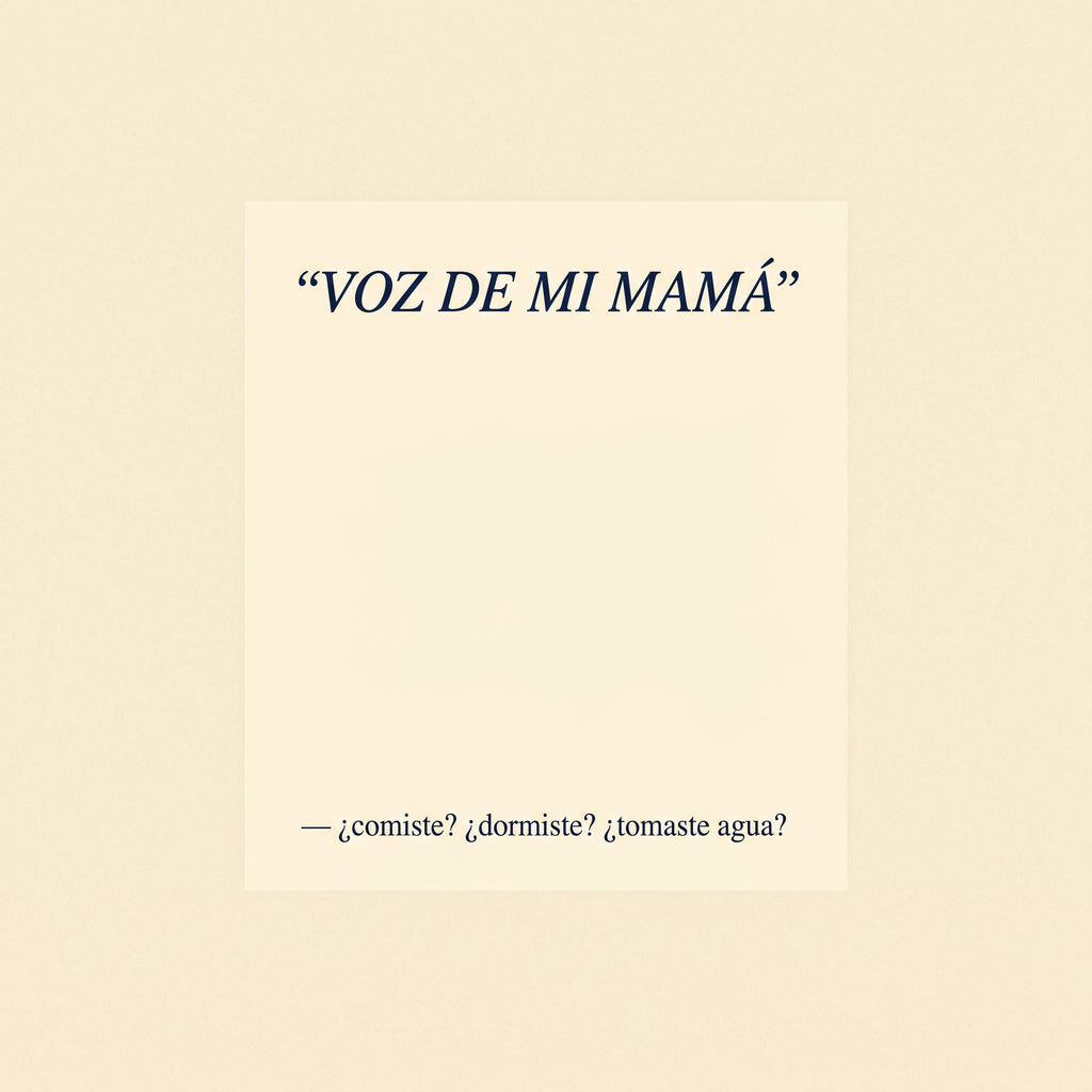 VOZ DE MI MAMÁ — design